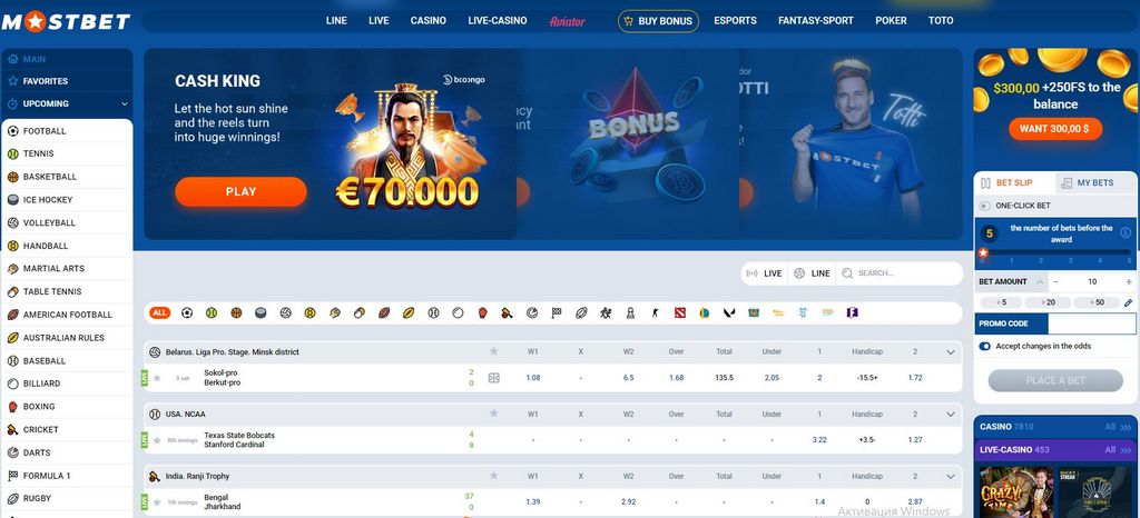 MostBet İcmalı